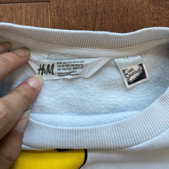 The Simpsons junior crop sweatshirt Lisa - Picture 9 of 10